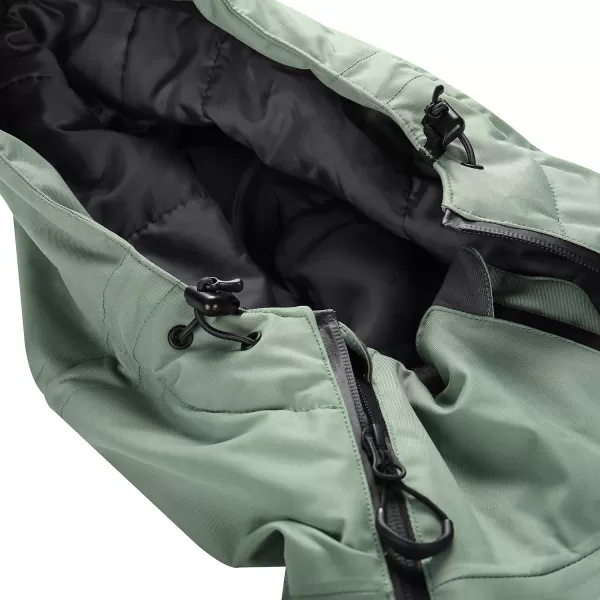  Geacă de schi pentru bărbați ALPINE PRO OMEQ MJCB644  VERDE 