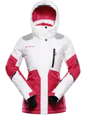 Jacheta de schi pentru doamne ALPINE PRO DEARA LJCD654 ALB