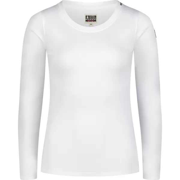  Tricou de dama din bumbac NORDBLANC SWEDEN NBFLT8144 ALB 