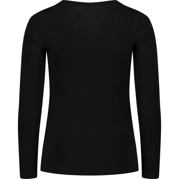  Tricou de dama din bumbac NORDBLANC SWEDEN NBFLT8144 NEGRU 
