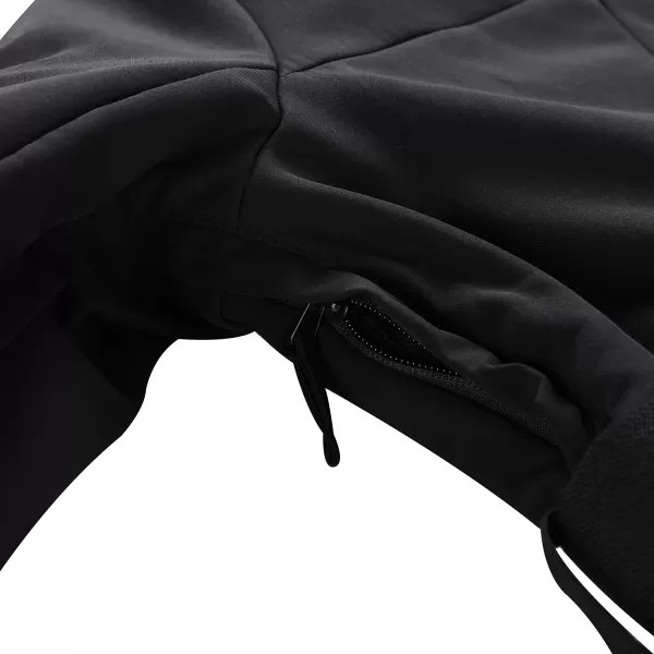  Sacou de softshell pentru femei pentru femei ALPINE PRO DOWELA LJCB612 NEGRU 
