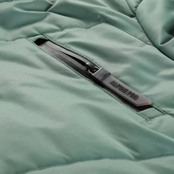 Geacă pentru doamne ALPINE PRO WERDA LJCD644 VERDE 