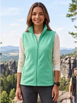Unisex vestie fleece ALTISPORT NoPrint NP/ALU815 MENTĂ