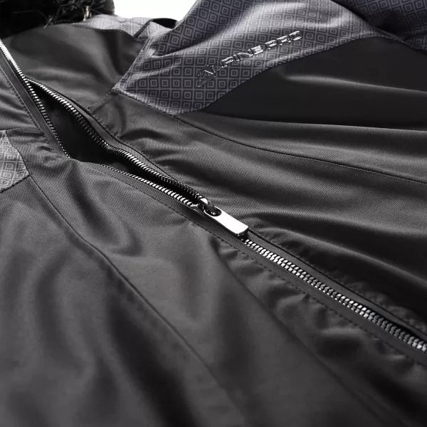  Jacheta de schi pentru doamne ALPINE PRO OLADA LJCB603 NEGRU 