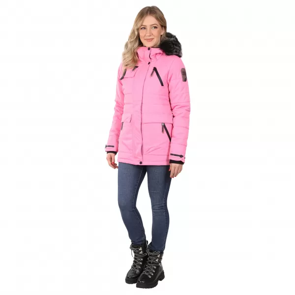  Geacă pentru doamne ALPINE PRO WERDA LJCD644 ROZ 