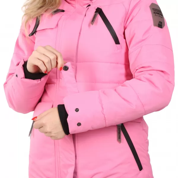  Geacă pentru doamne ALPINE PRO WERDA LJCD644 ROZ 