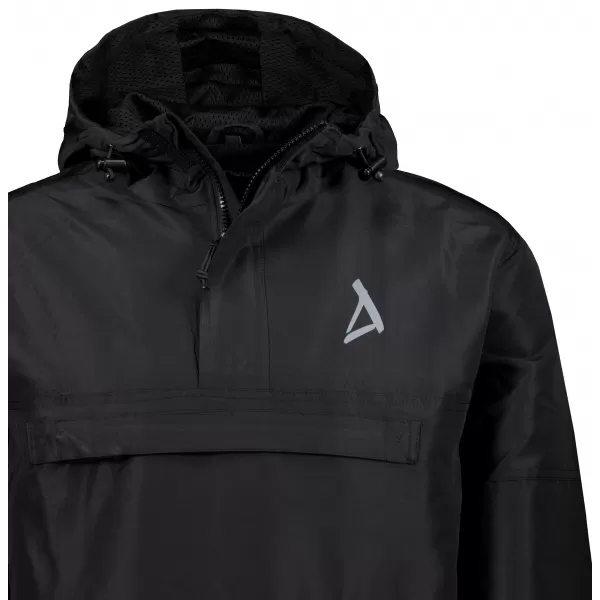 Sacou de vânt pentru bărbați peste cap ALTISPORT BYB/ALM002B3162 NEGRU 