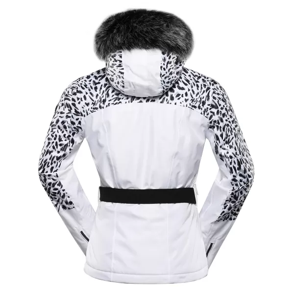  Jacheta de schi pentru doamne ALPINE PRO OLADA LJCB603 ALB 