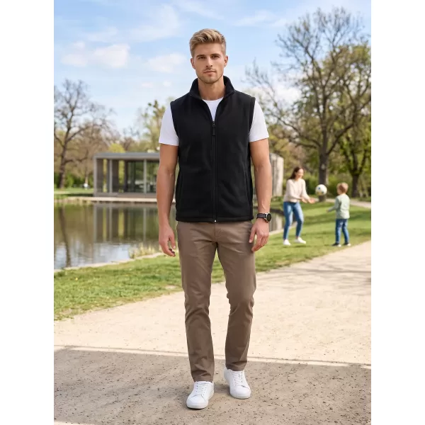  Unisex vestie fleece ALTISPORT NoPrint NP/ALU815 NEGRU 