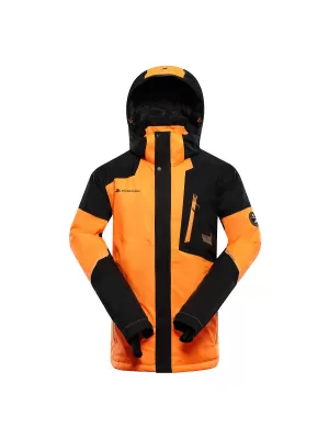 Geacă de schi pentru bărbați ALPINE PRO DEAR MJCD695 NEON