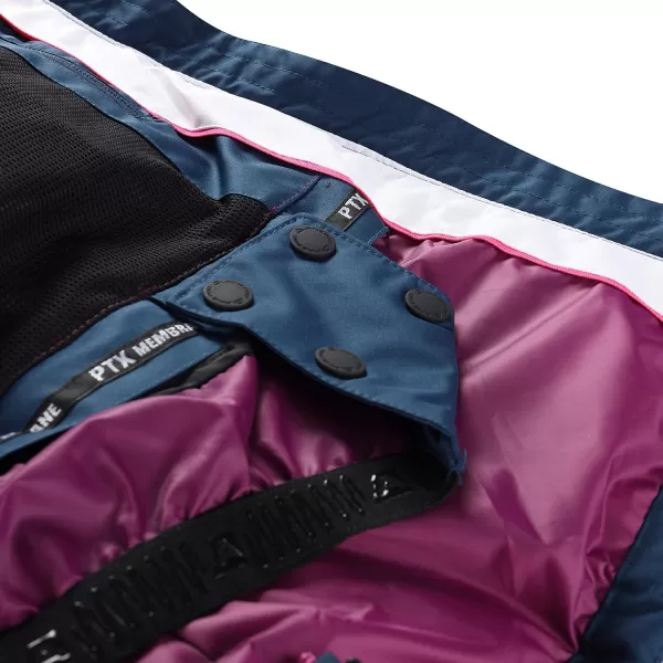  Jacheta de schi pentru femei pentru femei ALPINE PRO FEEDRA LJCB604 ALBASTRU 