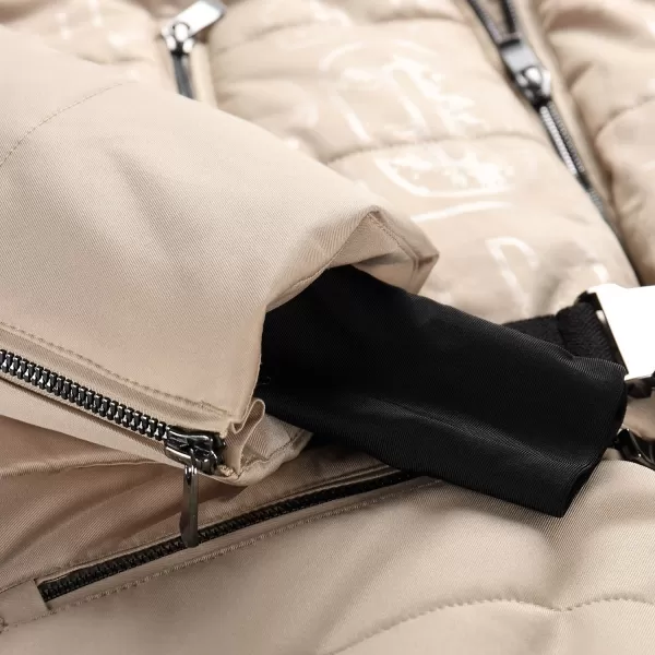  Jacheta de schi pentru doamne ALPINE PRO DAMA LJCD655 ARDEI ALB 