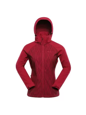Geacă de softshell pentru femei ALPINE PRO HOORA LJCD590 ANEMONĂ