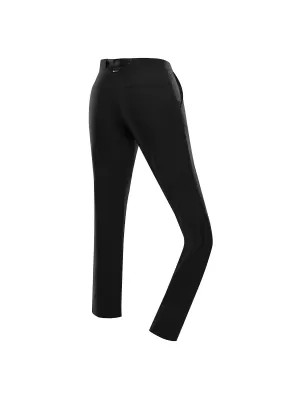 Pantaloni de softshell pentru femei ALPINE PRO CORBA LPAD663 NEGRU