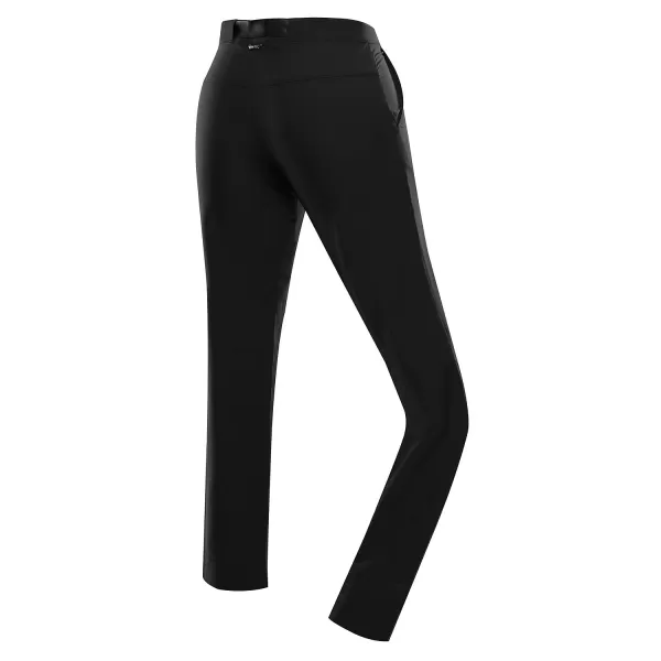  Pantaloni de softshell pentru femei ALPINE PRO CORBA LPAD663 NEGRU 
