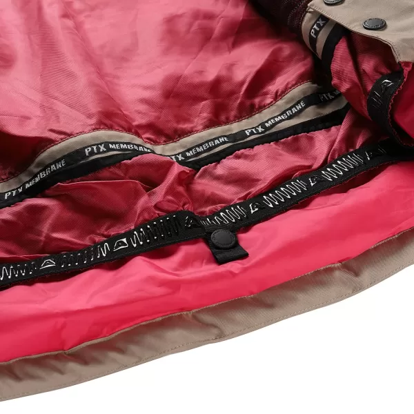  Jacheta de schi pentru femei pentru femei ALPINE PRO FERERA LJCD656 CREMOS 