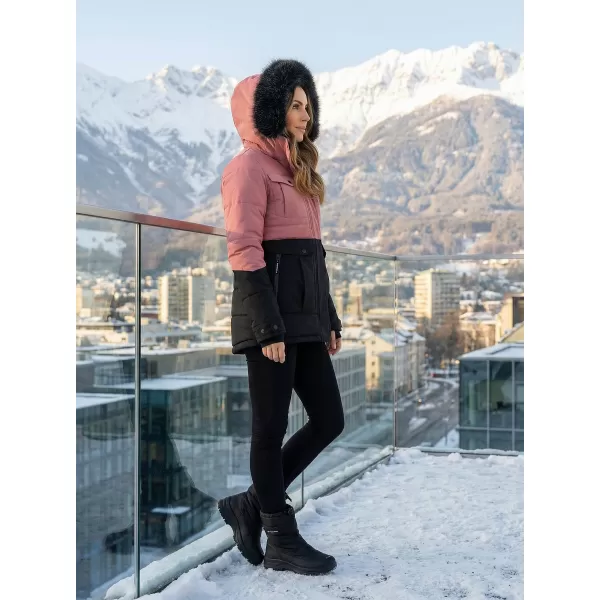  Geacă pentru doamne ALPINE PRO EGYPA LJCB592 ROZ 