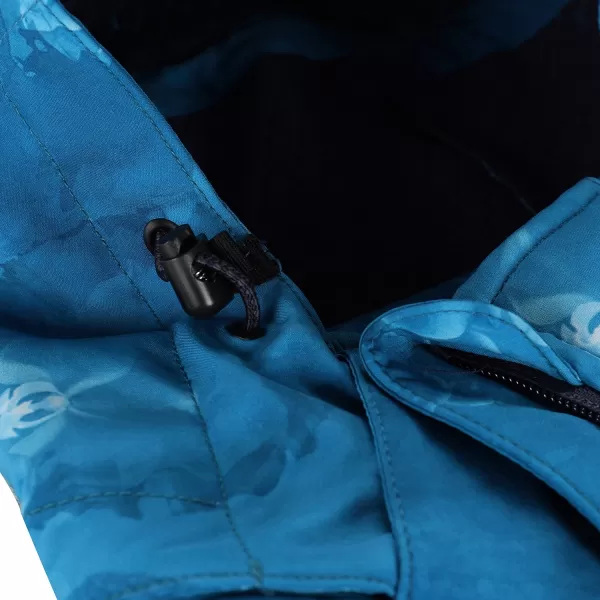  Geacă de softshell pentru femei ALPINE PRO HOORA LJCC590 ALBASTRU 