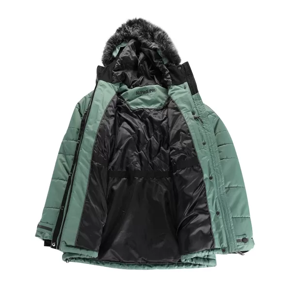  Geacă pentru doamne ALPINE PRO WERDA LJCD644 VERDE 
