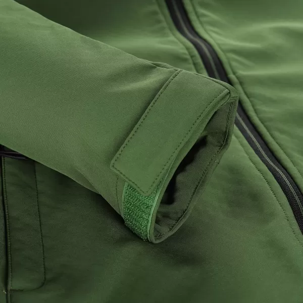  Geacă de softshell pentru femei ALPINE PRO HOORA LJCD590 VERDE 