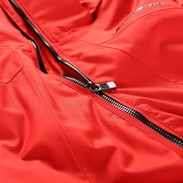  Jacheta de schi pentru doamne ALPINE PRO OLADA LJCB603 ROȘU OLIMPIC 