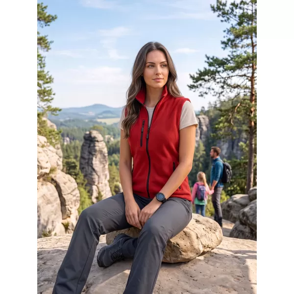  Vestă unisex ALTISPORT NoPrint NP/ALU525 ROŞU 