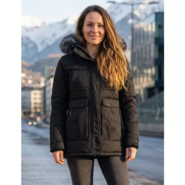  Geacă pentru doamne ALPINE PRO EGYPA LJCB592 NEGRU 