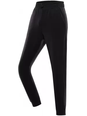 Pantaloni sportivi pentru doamne ALPINE PRO GRELA LPAD73E NEGRU