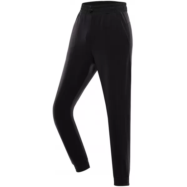  Pantaloni sportivi pentru doamne ALPINE PRO GRELA LPAD73E NEGRU 