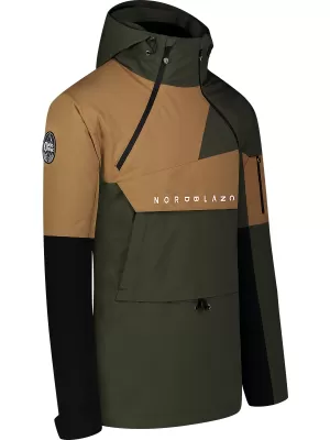 Geaca de iarna pentru barbati NORDBLANC SNOWPACK NBWJM8124 VERDE ARMATĂ
