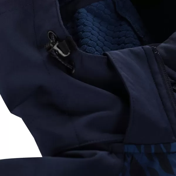  Geacă de softshell pentru femei ALPINE PRO HOORA LJCD590 BLUE INDIGO 