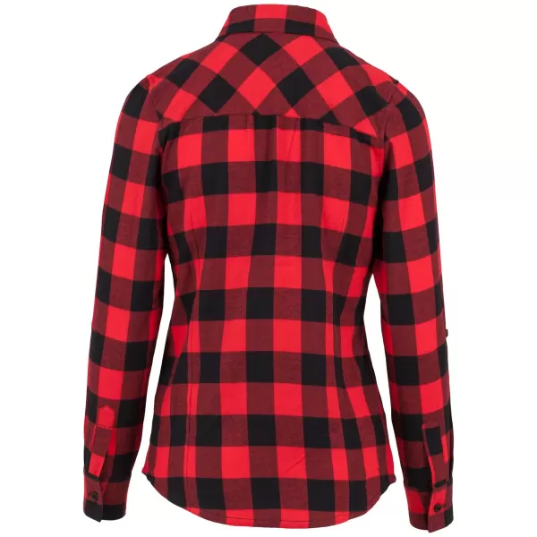  Cămaşă URBAN CLASSICS TB1280 NEGRU/ROȘU 
