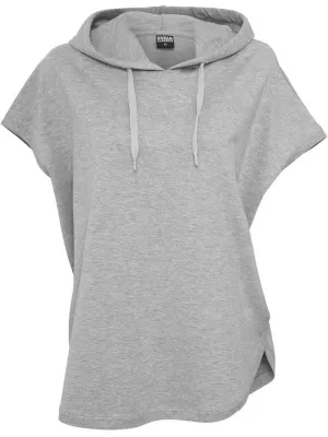 Hanorac de damă fără mâneci URBAN CLASSICS TB931 GRI