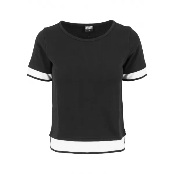  Cămaşă URBAN CLASSICS TB1197 NEGRU/ALB 