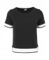Cămaşă URBAN CLASSICS TB1197 NEGRU/ALB