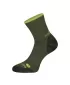 Șosete antibacteriene din lână merino ALPINE PRO KEROWE USCC096 VERDE