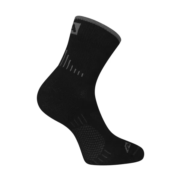  Șosete antibacteriene din lână merino ALPINE PRO KEROWE USCC096 NEGRU 