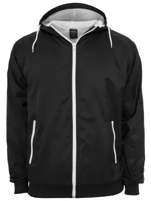 Sacou URBAN CLASSICS TB147 NEGRU/ALB