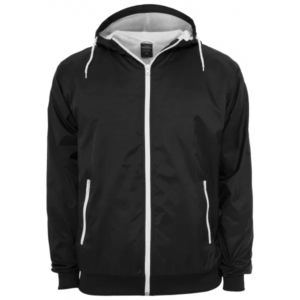  Sacou URBAN CLASSICS TB147 NEGRU/ALB 