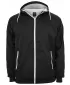 Sacou URBAN CLASSICS TB147 NEGRU/ALB