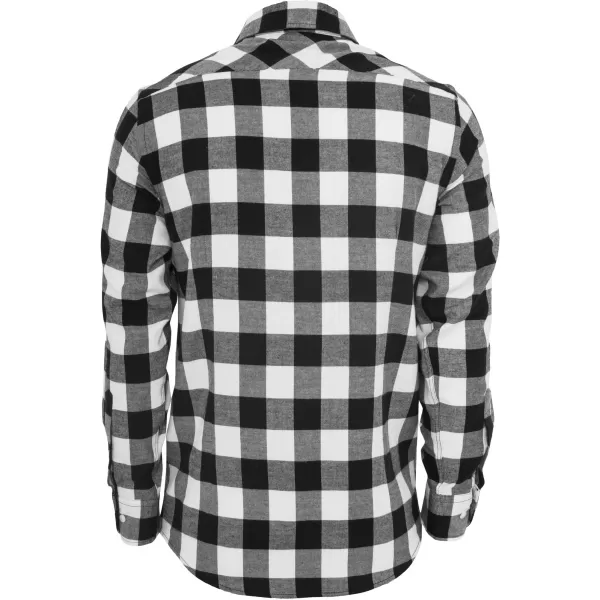  Cămaşă URBAN CLASSICS TB297 NEGRU/ALB 