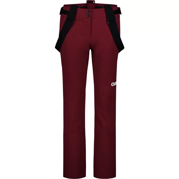  Pantaloni de schi pentru femei NORDBLANC ICEQUEEN NBWP8137 BURGUNDIA 