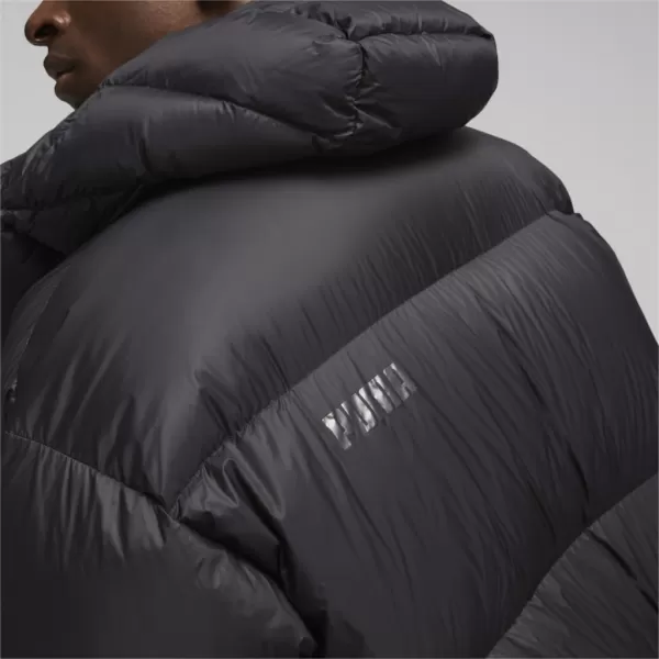  Jachetă pentru bărbați PUMA HOODED ULTRA DOWN PUFFER JACKET NEGRU 
