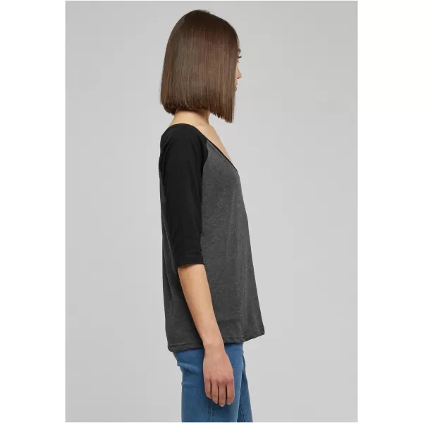  Cămaşă URBAN CLASSICS TB733 CĂRBUNE/NEGRU 