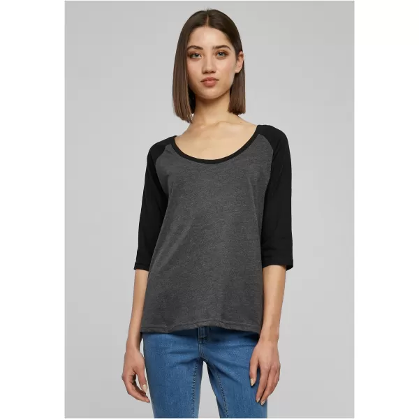  Cămaşă URBAN CLASSICS TB733 CĂRBUNE/NEGRU 