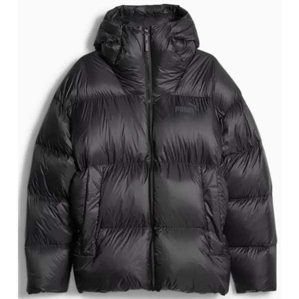  Jachetă pentru bărbați PUMA HOODED ULTRA DOWN PUFFER JACKET NEGRU 