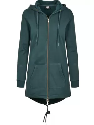 Hanorac de dama URBAN CLASSICS TB1075 VERDE STICLA