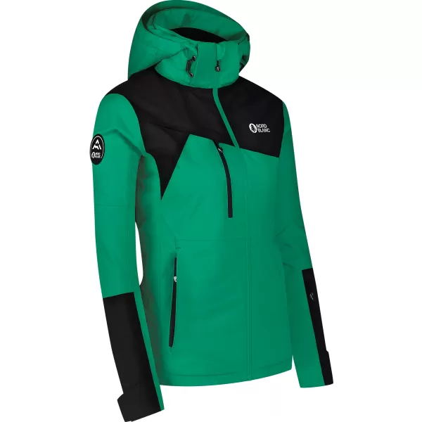  Jachetă de schi pentru femei NORDBLANC FROZEN NBWJL8125 VERDE 
