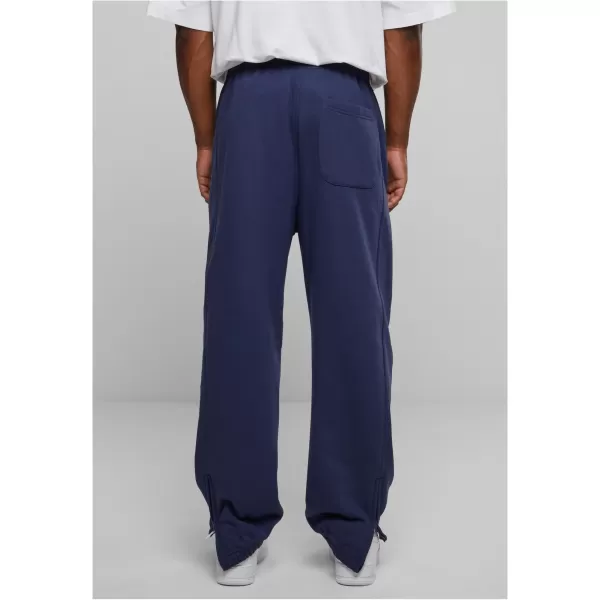  Pantaloni de trening pentru bărbați URBAN CLASSICS TB014B ALBASTRU ÎNCHIS 