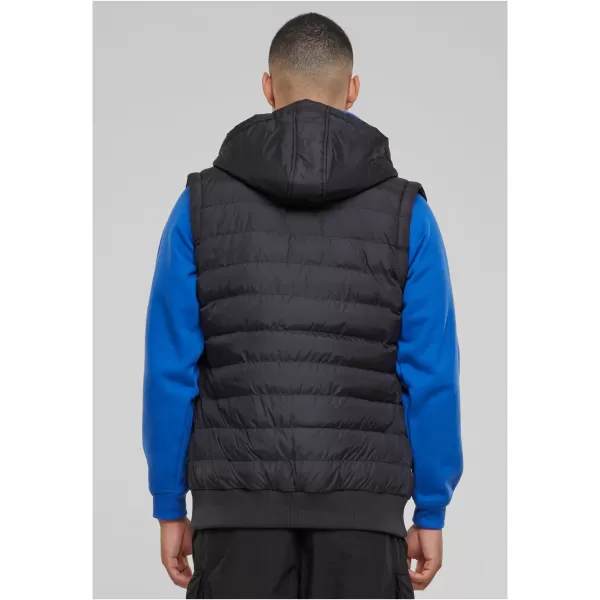  Vesta pentru bărbați URBAN CLASSICS TB510 NEGRU/ALB 